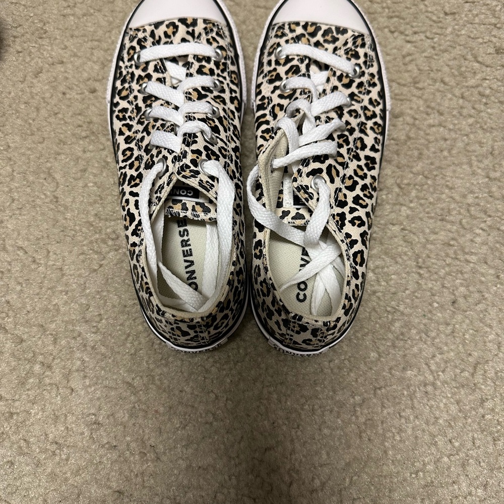 Converse Kids Leopard Print Sneakers